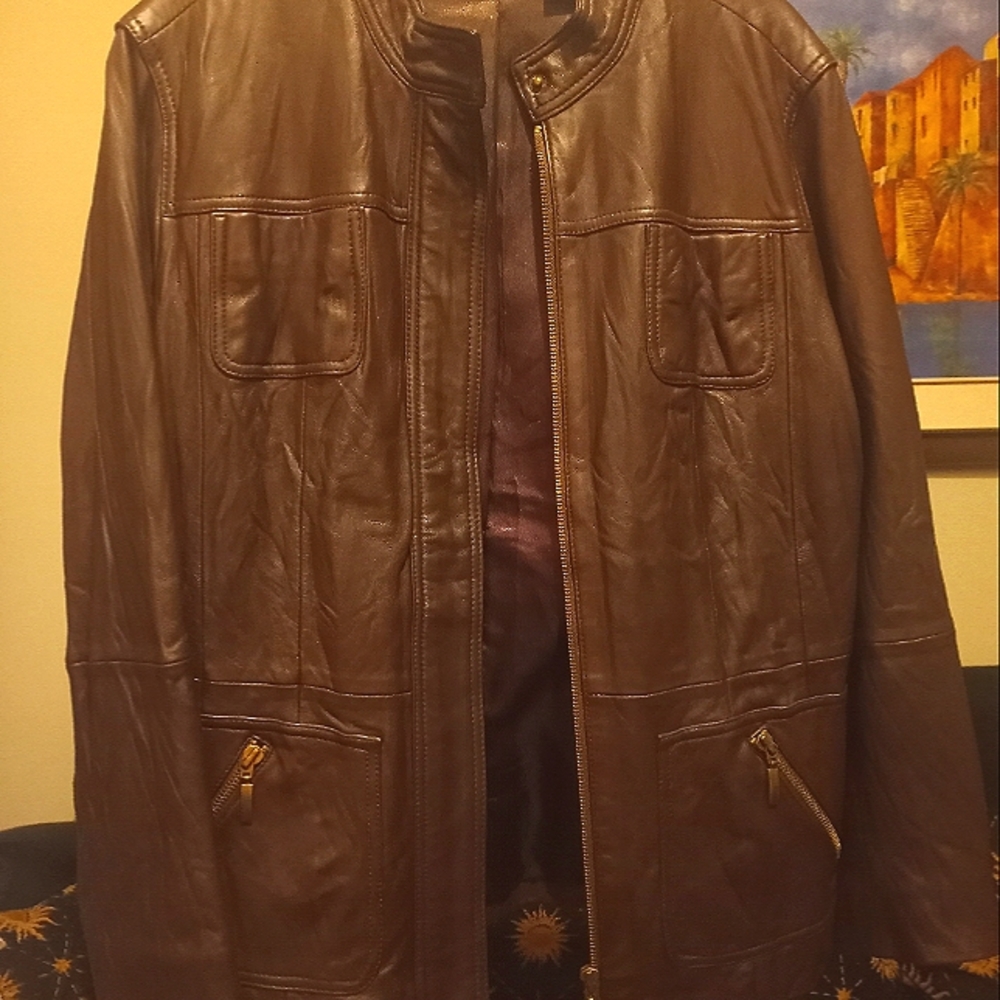 Leather jacket - Picture 5 of 6